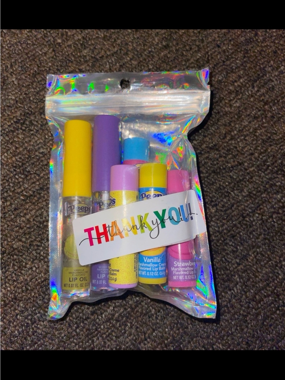 peeps lippie bundle (lip balm & gloss) 6
